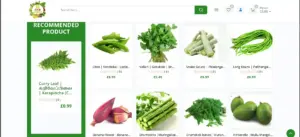 Ceylonbasket Homepage showcasing Sri Lankan products.